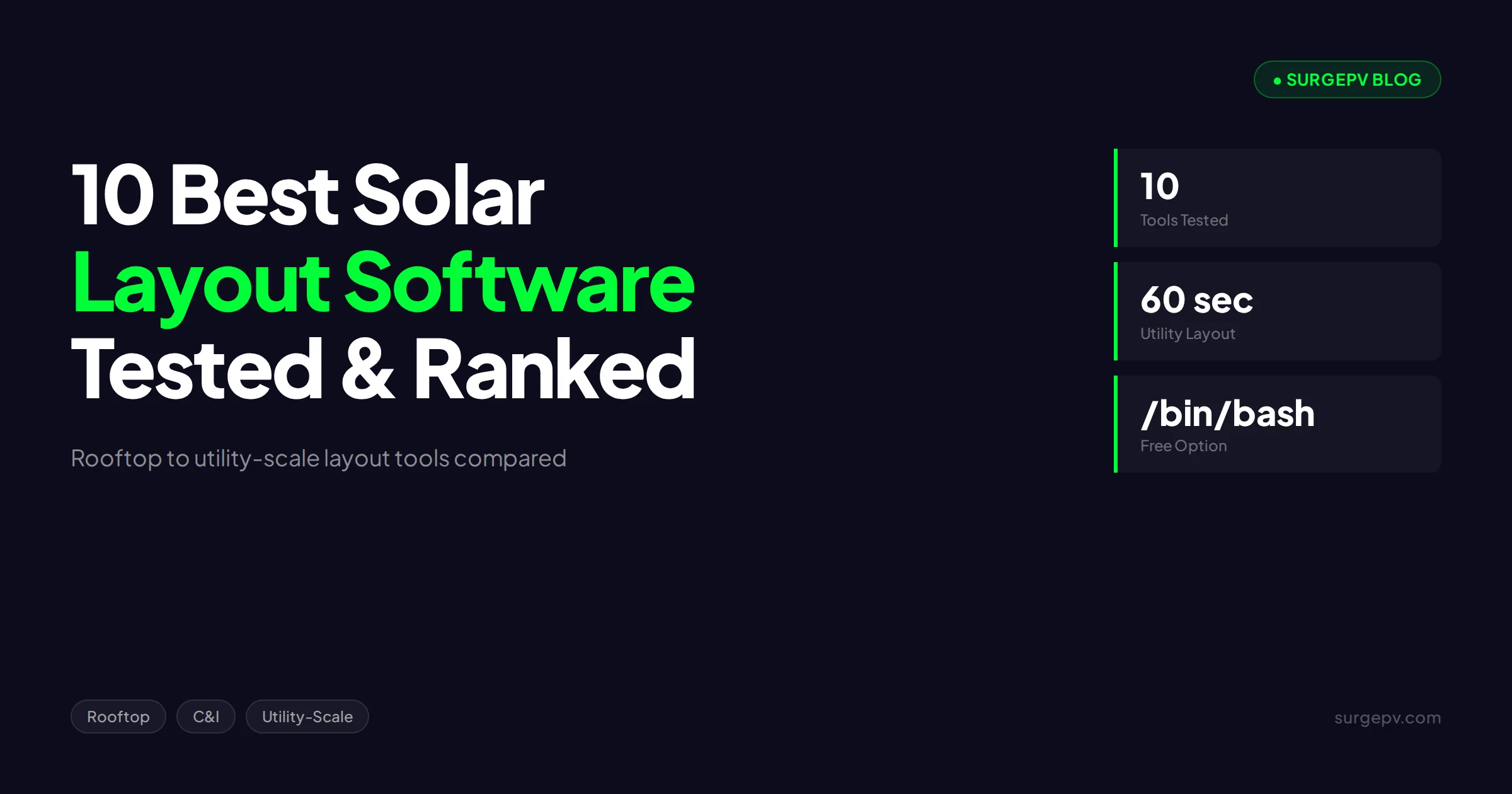 Top 10 Best Solar Layout Tools We Tested (2026)