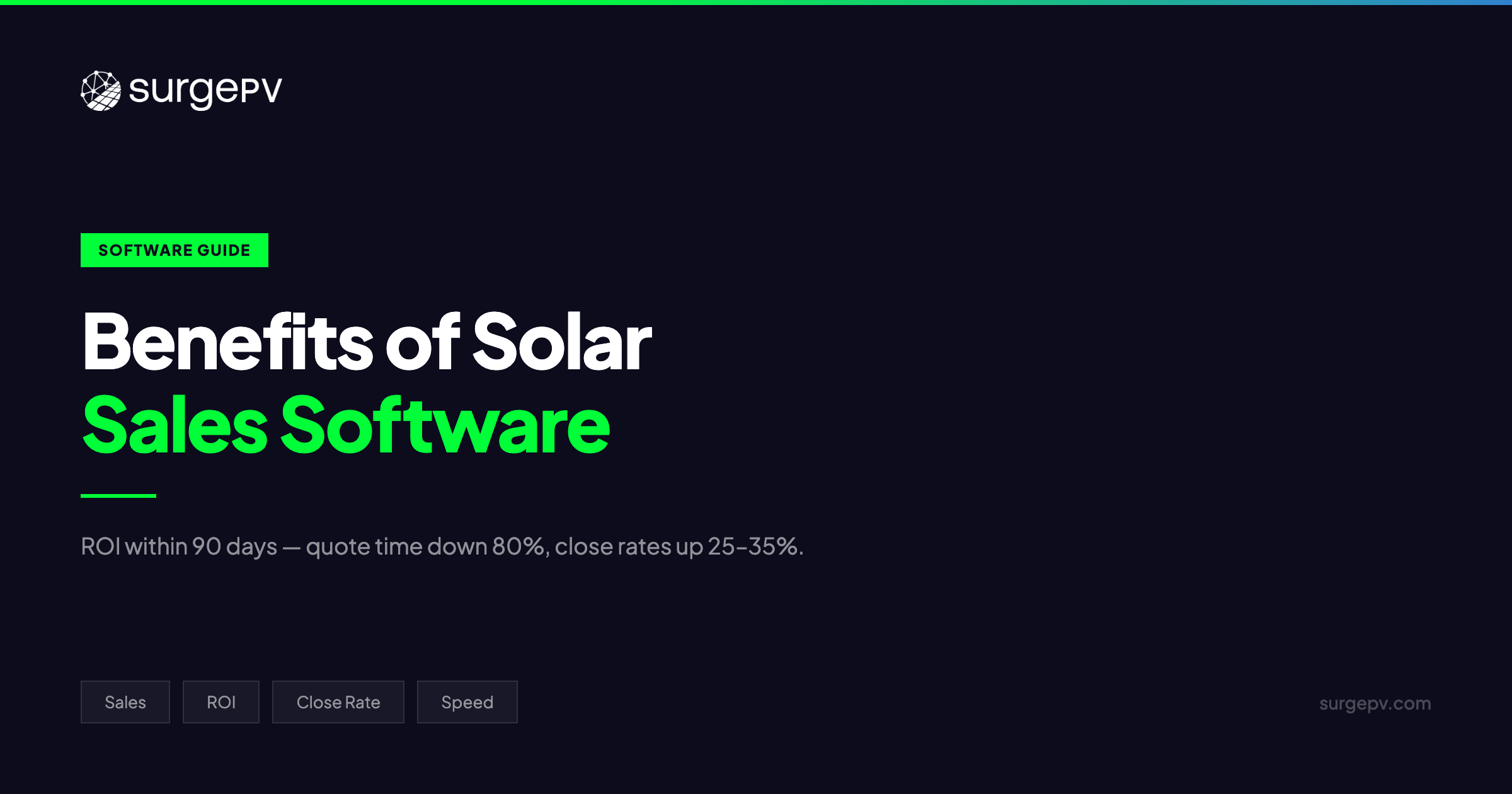 Benefits of Using Solar Sales Software 2026