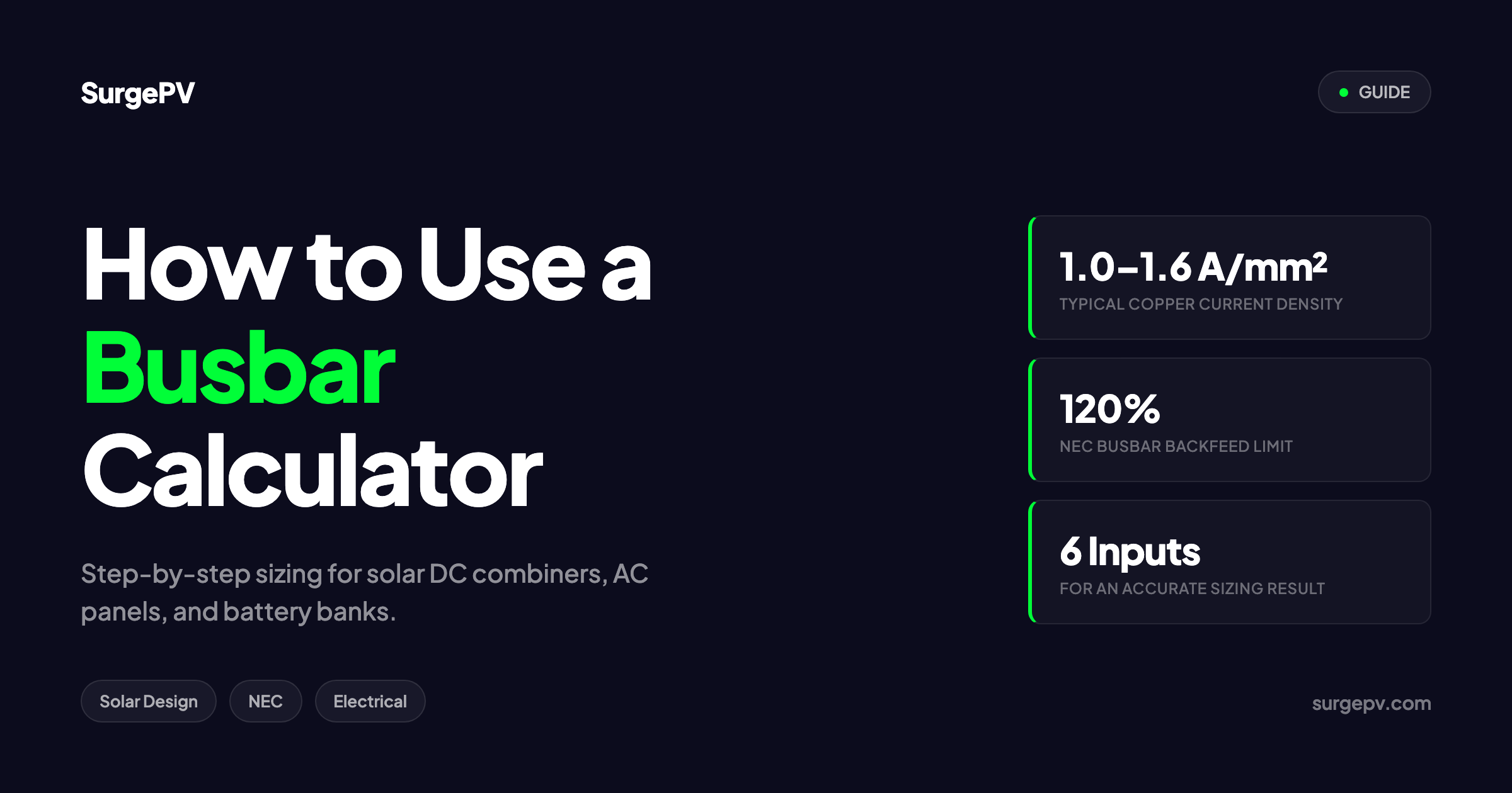 How to Use a Busbar Calculator: Guide and Best Practices for 2026