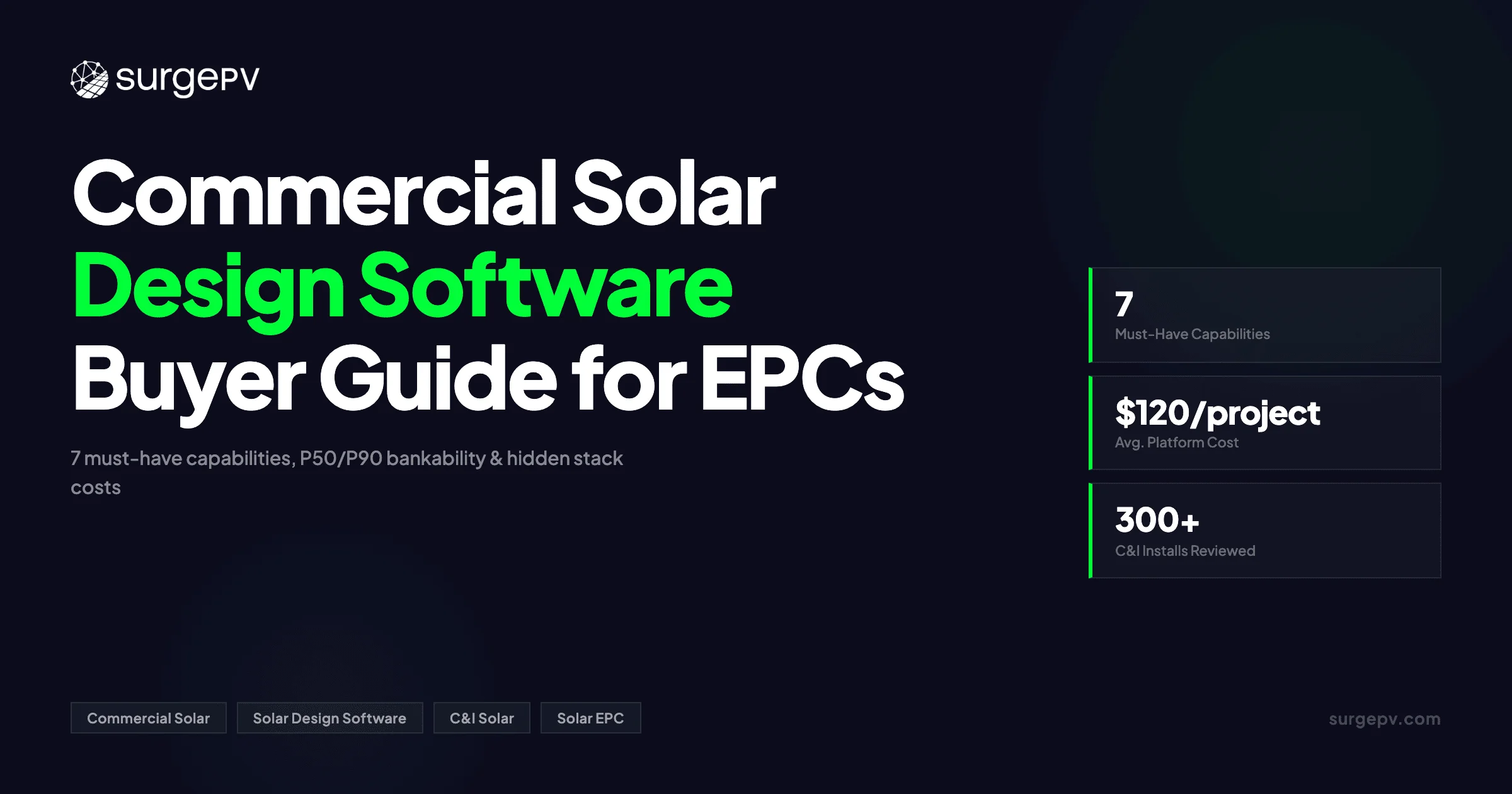 Commercial Solar Design Software