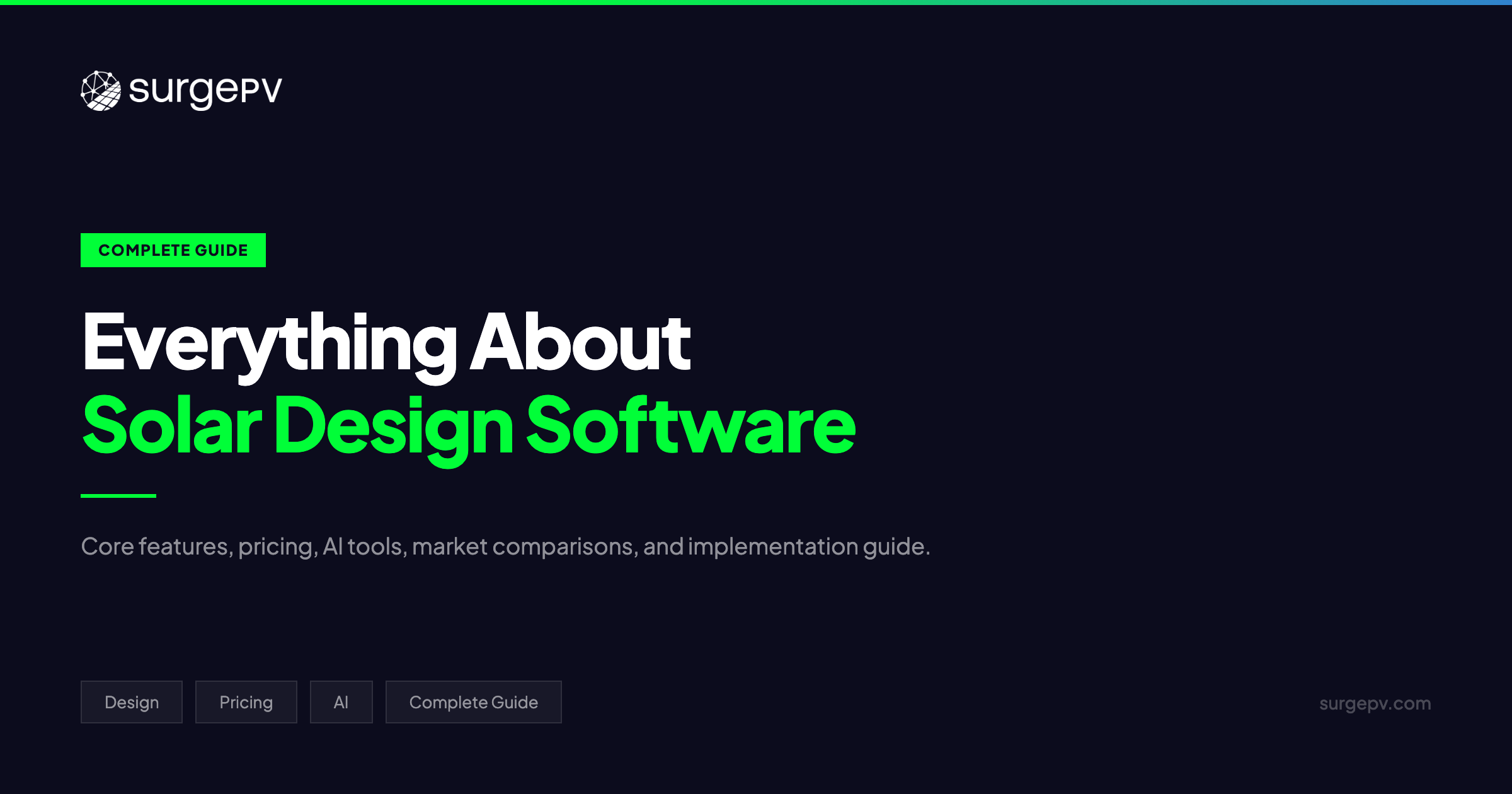 Everything About Solar Design Software 2026