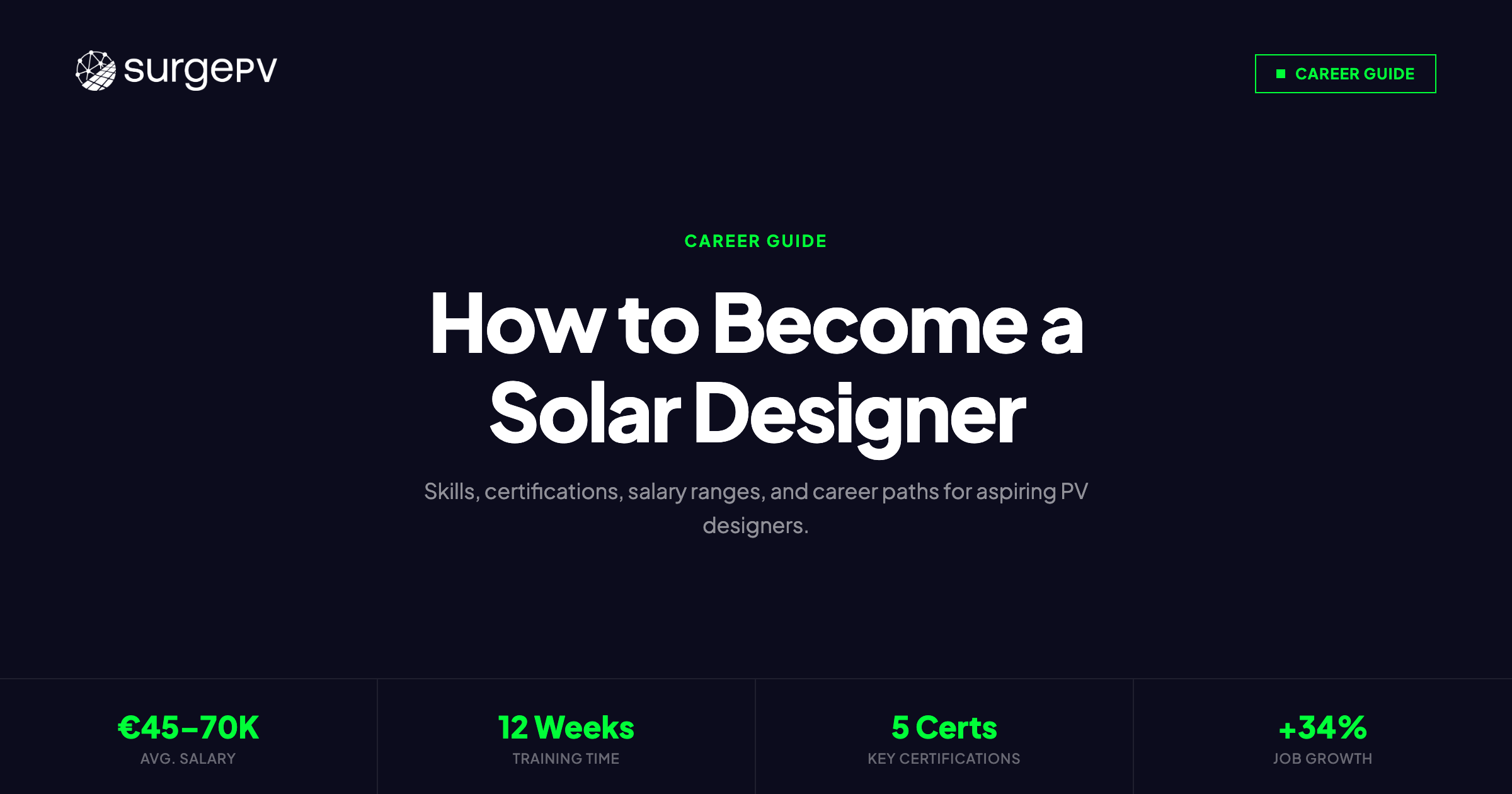 How to Become a Solar Designer 2026