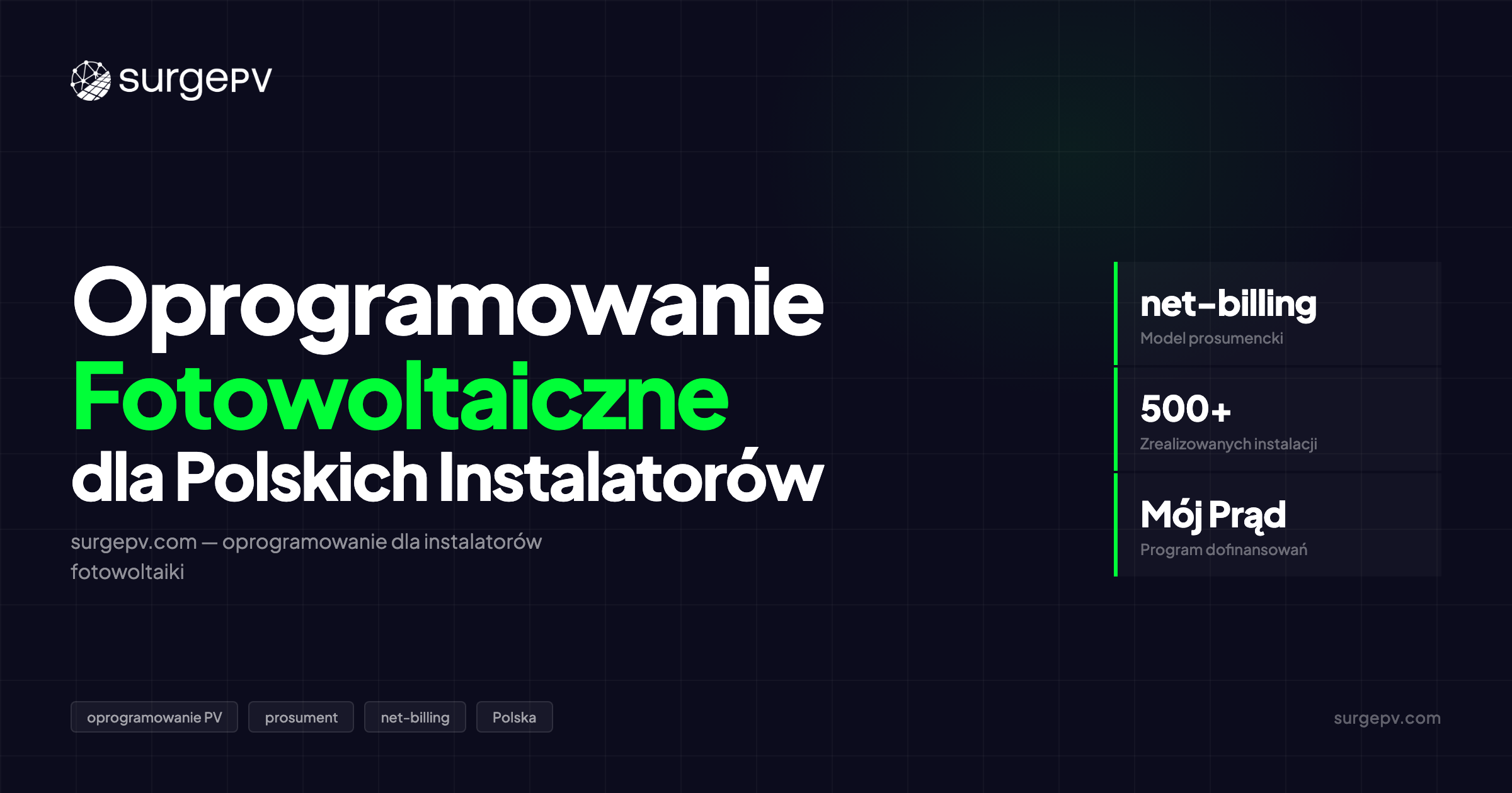 Oprogramowanie Fotowoltaiczne dla Polskich Instalatorów 2026