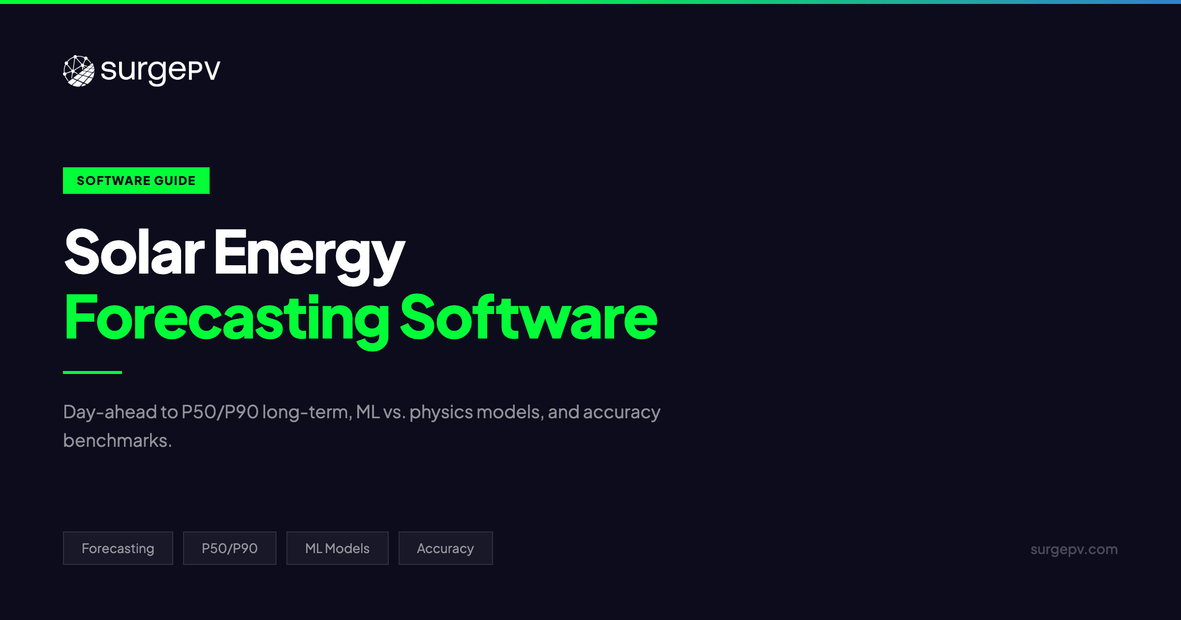 Solar Energy Forecasting Software 2026