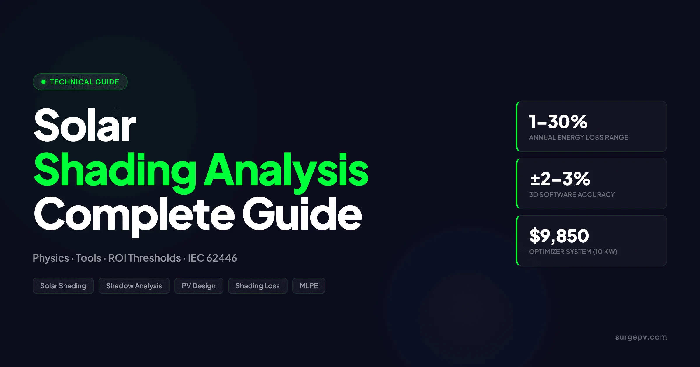 Solar Shading Analysis Guide 2026: Tools, Methods & Impact Calculation