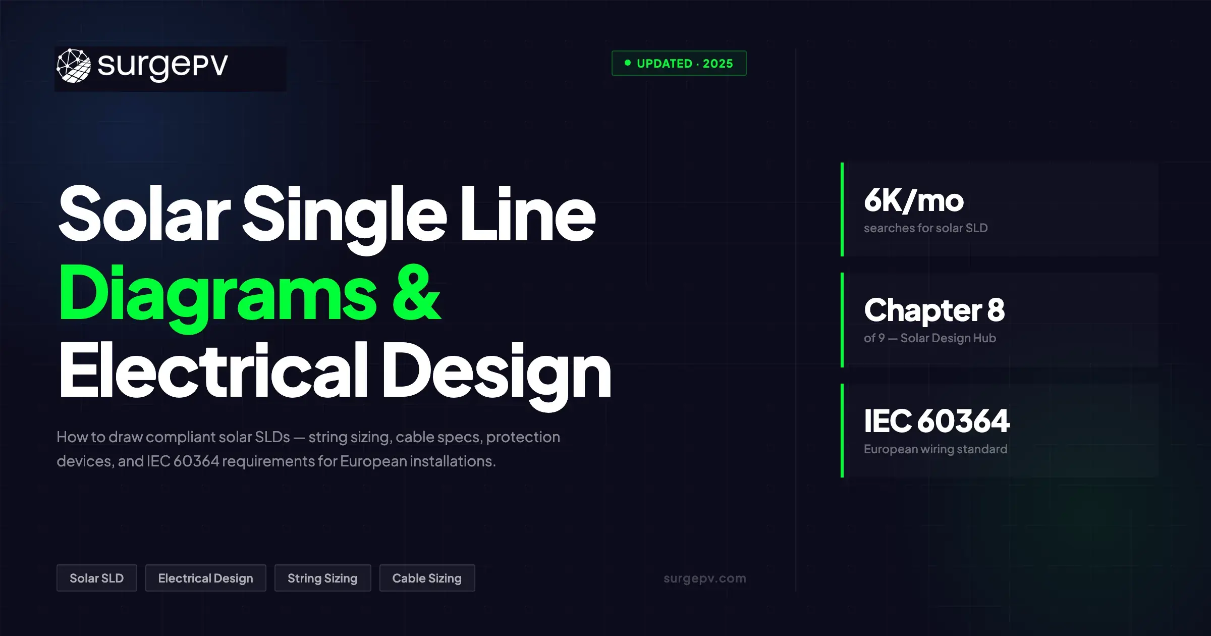 Solar Single Line Diagrams (SLD): Complete Electrical Design Guide (2026)